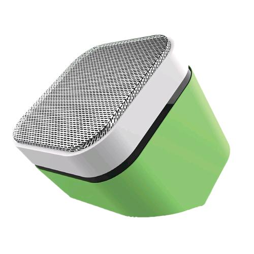 PANTONE PT-BS003G SPEAKER BLUETOOTH 5.1 3.5 H DI MUSICA FLUO GREEN