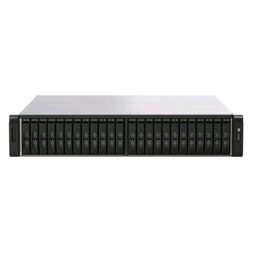 QNAP TS-H2490FUNAS CHASSIS RACK 2U AMD EPYC 7232P 3.1GHz RAM 64GB-24 BAY SSD 2.5