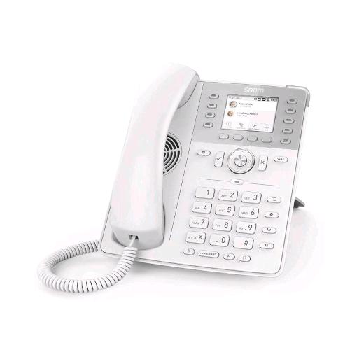 SNOM D735 TELEFONO IP FISSO DISPLAY TFT 2.7" 12 ACCOUNT SIP VIVAVOCE DSP 2 PORTE