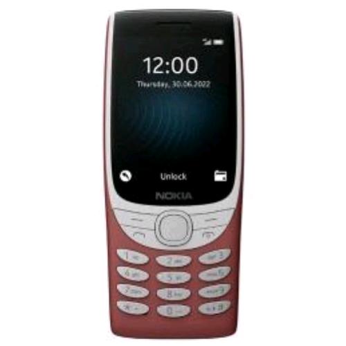 NOKIA 8210 4G DUAL SIM 2.8" FOTOCAMERA BLUETOOTH ITALIA RED