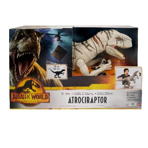 MATTEL JURASSIC WORLD SPEED DINO SUPER COLOSSALE 93 CM