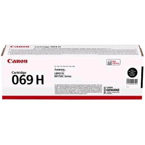 CANON 069 H TONER NERO ALTISSIMA RESA PER LBP673Cdw MF752Cdw MF754Cdw 7.600 PAGI