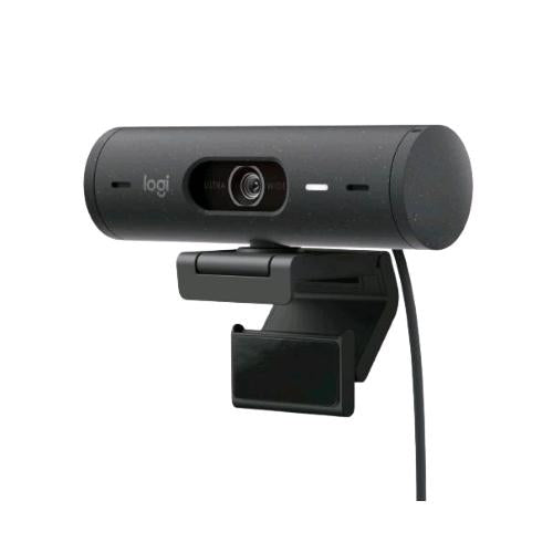 LOGITECH BRIO 500 WEBCAM FULL HD CORREZIONE LUCE AUTO-FRAMING SHOW MODE MICROFON