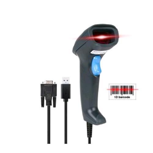 HAMLET HBCS1D10US BARCODE SCANNER LASER 1D COMBO USB + SERIALE PER CODICI LINEAR