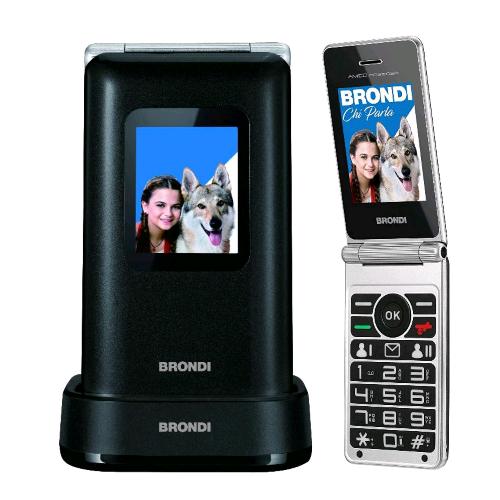 BRONDI AMICO PREZIOSO DUAL SIM 2.8" 32M+32M TASTI GRANDI TASTO SOS FOTOCAMERA 1.
