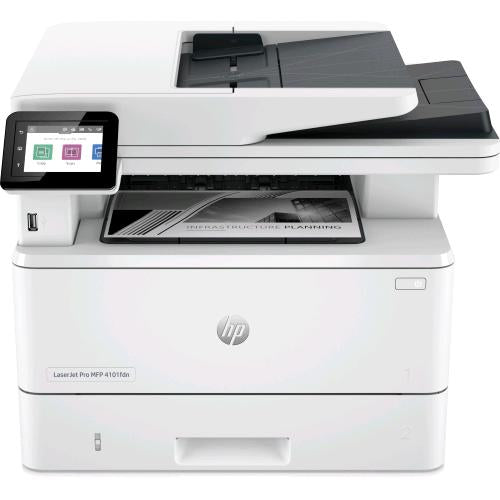 HP LASERJET PRO 4102fdw STAMPANTE MULTIFUNZIONE LASER B/N A4 WI-FI FAX F/R DUPLE