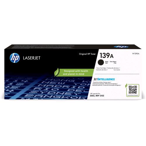 HP 139A TONER NERO ORIGINALE LaserJet Pro 3001dw 3001dwe 3003dw 1.500 PAGINE