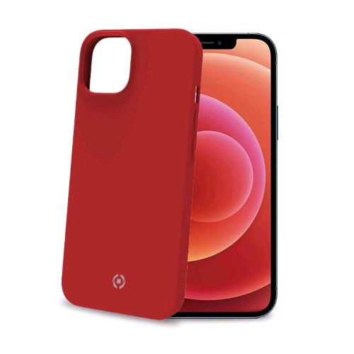 CELLY FEELING APPLE iPHONE 14 COVER IN SILICONE SOFT TOUCH RED