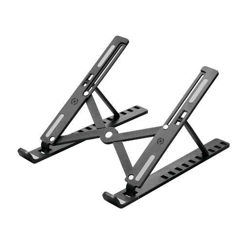 CELLY SWMAGICSTAND2BK SUPPORTO PER NOTEBOOK FINO A 15.6" RICHIUDIBILE IN PLASTIC