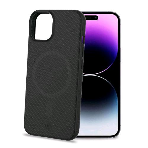 CELLY ULTRAMAG APPLE iPHONE 14 PLUS COVER IN TPU MAGSAFE BORDI ERGONOMICI E TEXT