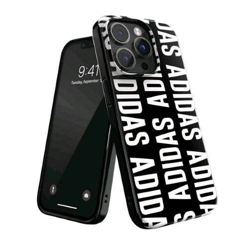 ADIDAS SPORT APPLE iPHONE 14 PRO COVER IN TPU GRAPHICS STREET STYLE ADIDAS BLACK