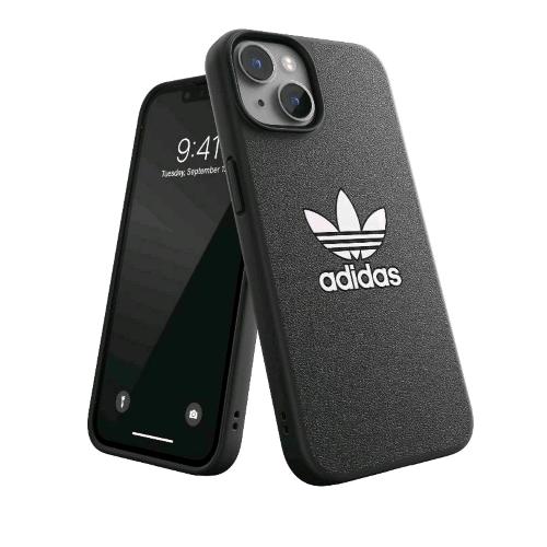 ADIDAS ICONIC APPLE iPHONE 14 COVER IN TPU CON IL CLASSICO LOGO DEL TRIFOGLIO A