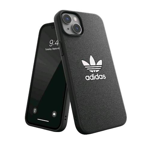 ADIDAS ICONIC APPLE iPHONE 14 PLUS COVER IN TPU CON IL CLASSICO LOGO DEL TRIFOGL