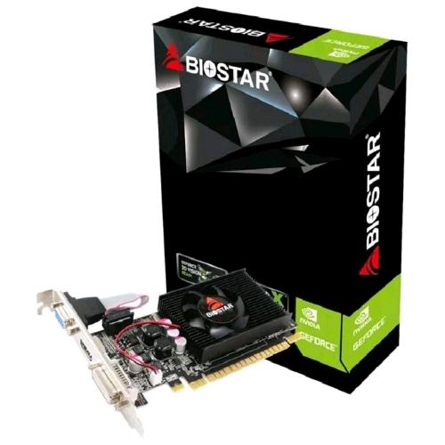 BIOSTAR NVIDIA GEFORCE GT610 2GB DDR3 D3 LP VGA DVI HDMI PCI Express x16 2.0 64B