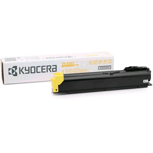KYOCERA TK-5315Y TONER GIALLO PER TASKALFA 408ci, 508ci 18.000 PAGINE