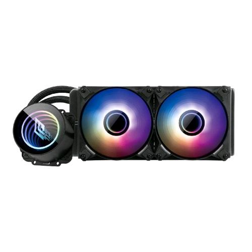 NOUA SIBERUS PRO 240 ARGB DISSIPATOIRE A LOQUIDO PER CPU INTEL/AMD 2 VENTOLE PWM