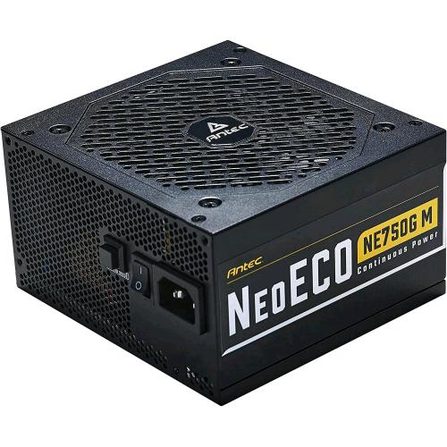 ANTEC NEO ECO NE750G ALIMENTATORE 750 W 80 PLUS GOLD MODULARE 20+4 pin ATX NERO