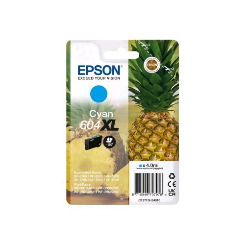 EPSON 604XL CARTUCCIA INK CIANO 4 ML BLISTER CON ALLARME PER Expression Home XP-