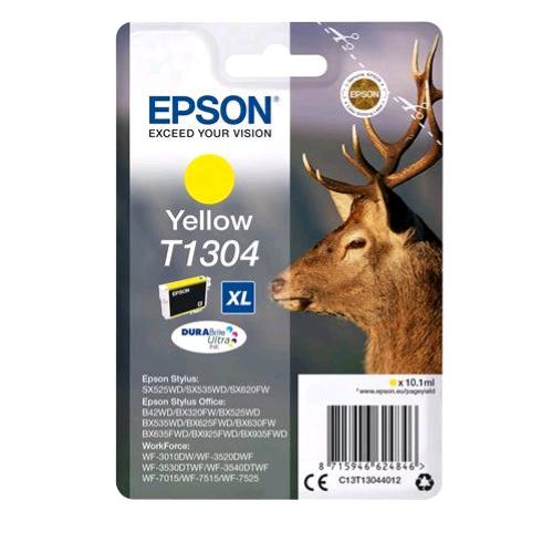 EPSON T1304XL CARTUCCIA INK GIALLO 10.1 ML BLISTER CON ALLARME PER Stylus Office