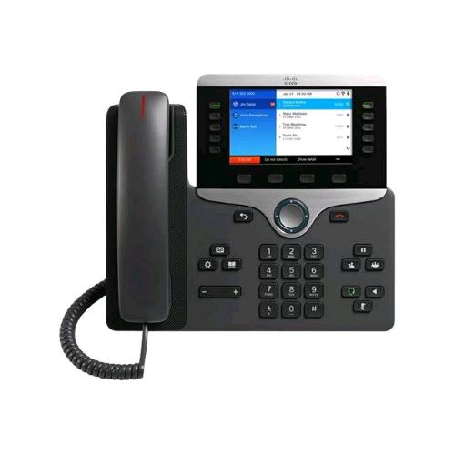CISCO IP PHONE 8861 TELEFONO VOIP (WI-FI) IEEE 802.11A/B/G/N/AC SIP, RTP, SDP 5