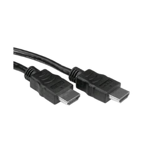 ITB CAVO HDMI 1.4 HIGH SPEED CON ETHERNET 19 PIN MASCHIO/MASCHIO 5 MT NERO