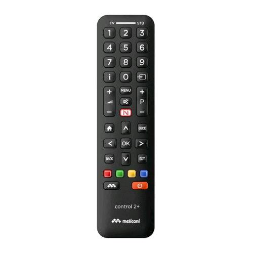 MELICONI CONTROL DIGITAL 2+ TELECOMANDO UNVERSALE 2 IN 1 PER TV E DECODER CON TA