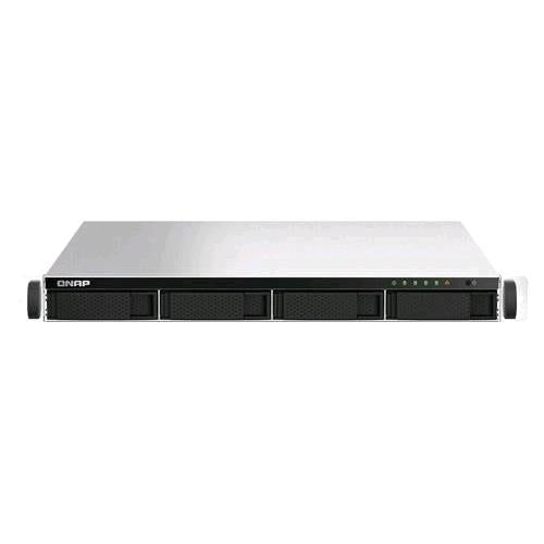 QNAP TS-464U-RP NAS CHASSIS RACK 1U CELERON N595 2.9GHz RAM 8GB-4 BAY HDD/SSD 2.