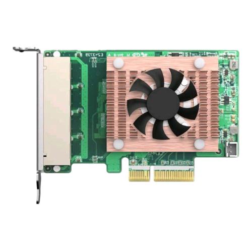 QNAP QXG-2G4T-I225 ADATTATORE DI RETE PCIe 2.0 x4 4 x 2500 Mbit/s LOW PROFILE