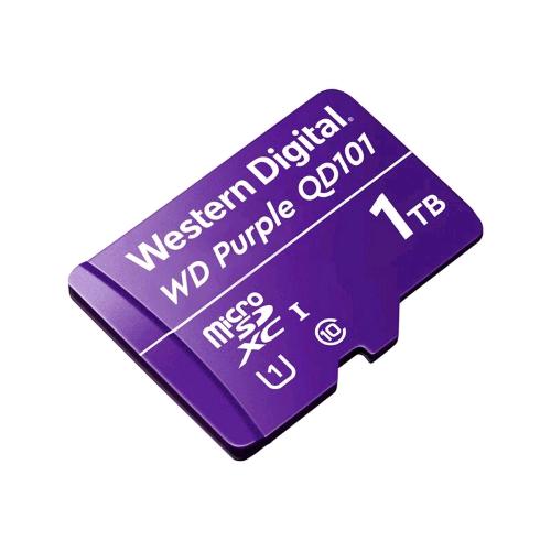 WESTERN DIGITAL PURPLE microSDXC 1.000GB UHS-I U1 / Class10