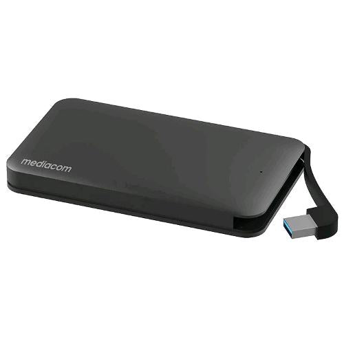 MEDIACOM M-HDSB3AB BOX ESTERNO PER HDD 2.5" SATA FINO A 4TB PROTOCOLLO UASP USB