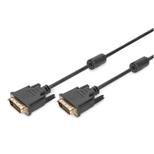 DIGITUS CAVO DVI A DVI-D DUAL LINK 5MT 24+1 PIN NERO
