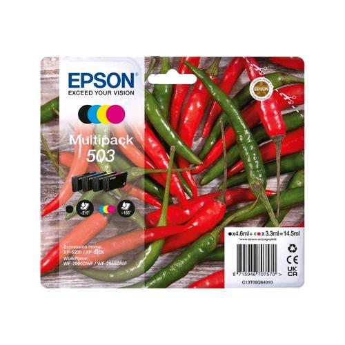 EPSON 503 MULTIPACK CONFEZIONE DA 4 CARTUCCCE INK NERO GIALLO CIANO MAGENTA PER