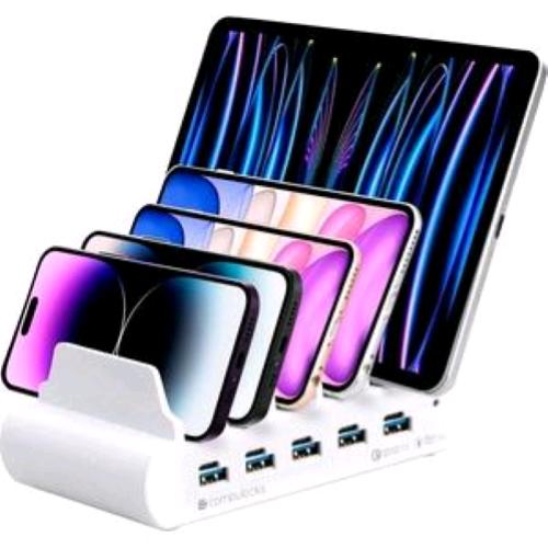 COMPULOCKS 5PUSBCDKS-EU 5 PORT USB-C CHARGING STATION MULTIPLA 5 PORTE USB PER T