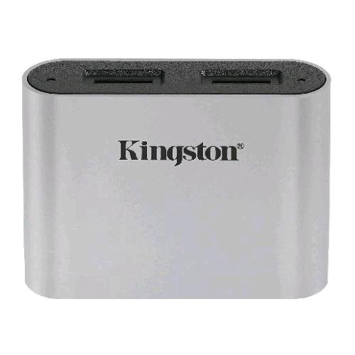 KINGSTON WFS-SDC WORKFLOW LETTORE MICRO SD USB3.2 DUAL SLOT MICROSDHC/SDXC UHS-I