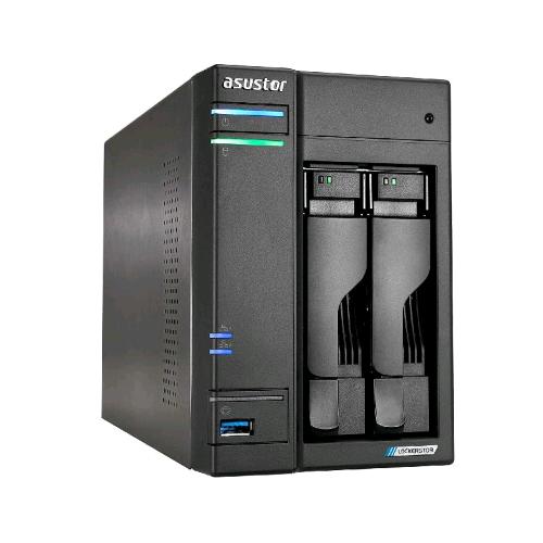 ASUSTOR LOCKERSTOR 2 GEN 2 NAS CHASSIS DESKTOP CELERON N5105 2GHz RAM 4GB-2 BAY
