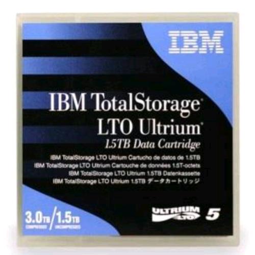 IBM DATA CARTRIDGE LTO 5 CAPACITA' ORIGINARIA 1.500GB 3000 GB + ETICHETTE