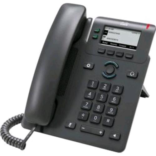 CISCO 6821 PHONE TELEFONO IP A FILO 2 x Rete (RJ-45) - PoE Ports