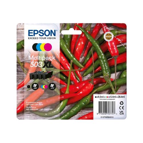 EPSON 503XL MULTIPACK CARTUCCIA INCHIOSTRO CONFEZIONE DA 4 XL NERO-GIALLO-CIANO-