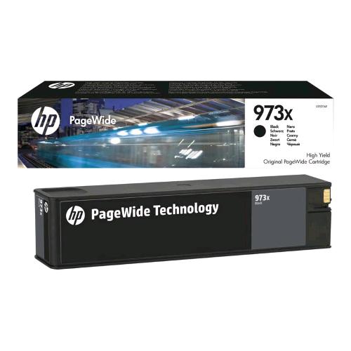 HP 973X CARTUCCIA TONER NERO ALTA RESA PER PageWide Managed MFP P57750dw,P55250d
