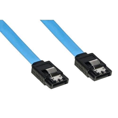LINK CAVO SATA III CONNETTORE CON CLIP BLOCCAGGIO IN METALLO 30 cm
