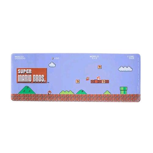 PALADONE TAPPETTINO MOUSE SUPER MARIO BROS CON BASE ANTISCIVOLO 30x80CM MULTICOL