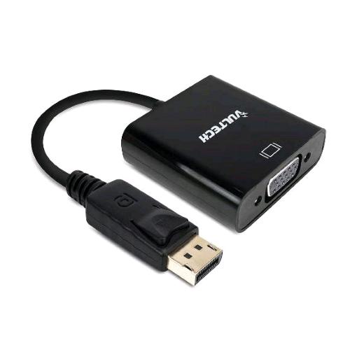 VULTECH SN10407 ADATTATORE CONVERITORE DISPLAY PORT A VGA FULL HD BLACK