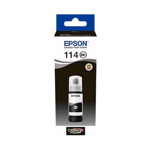 EPSON 114 ECOTANK INCHIOSTRO ORIGINALE INK RESA STANDARD NERO