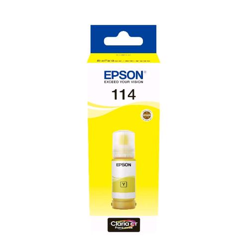 EPSON 114 ECOTANK INCHIOSTRO ORIGINALE RESA STANDARD GIALLO