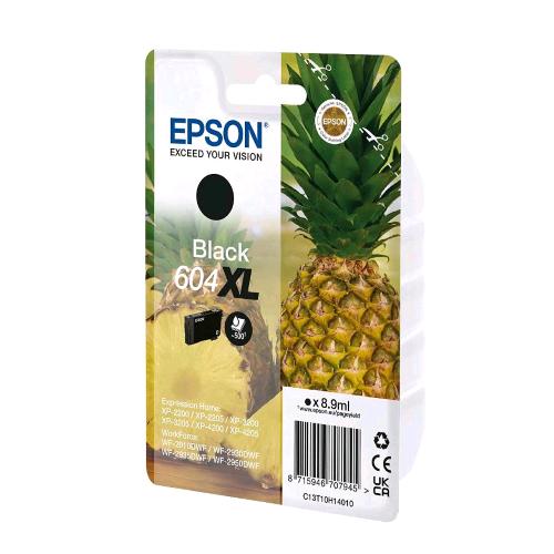 EPSON 604XL CARTUCIA INCHIOSTRO INK ORIGINALE RESA ELEVATA NERO