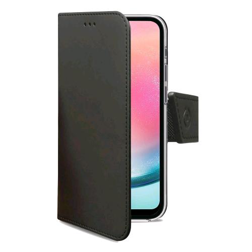 CELLY SAMSUNG GALAXY A24 4G WALLY CASE CUSTODIA A PORTAFOGLIO IN SIMILPELLE BLAC