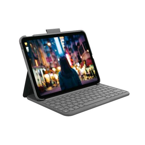 LOGITECH 920-011427SLIM FOLIO CUSTODIA CON TASTIERA PER IPAD 10a GENERAZIONE CON