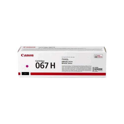 CANON 067 H TONER MAGENTA PER LBP631CW LBP633CdW MF657CDW MF655CDW MF651CW 2.350