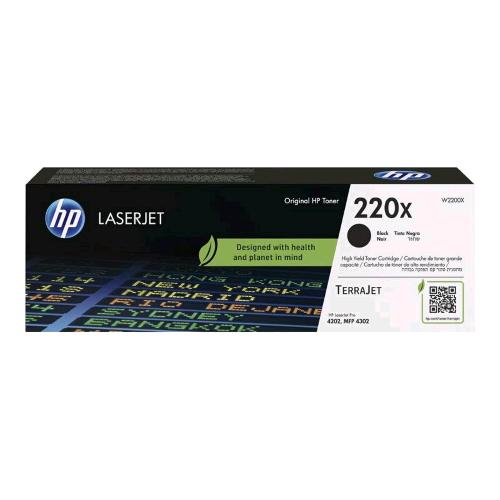 HP 220X TONER NERO ALTA RESA PER Color LaserJet 4302; Color LaserJet Pro 4202, 4