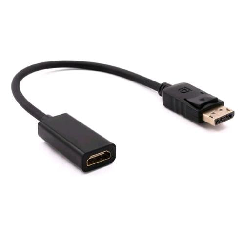 NILOX CAVO ADATTATORE DA DISPLAYPORT MASCHIO AD HDMI FEMMINA NERO